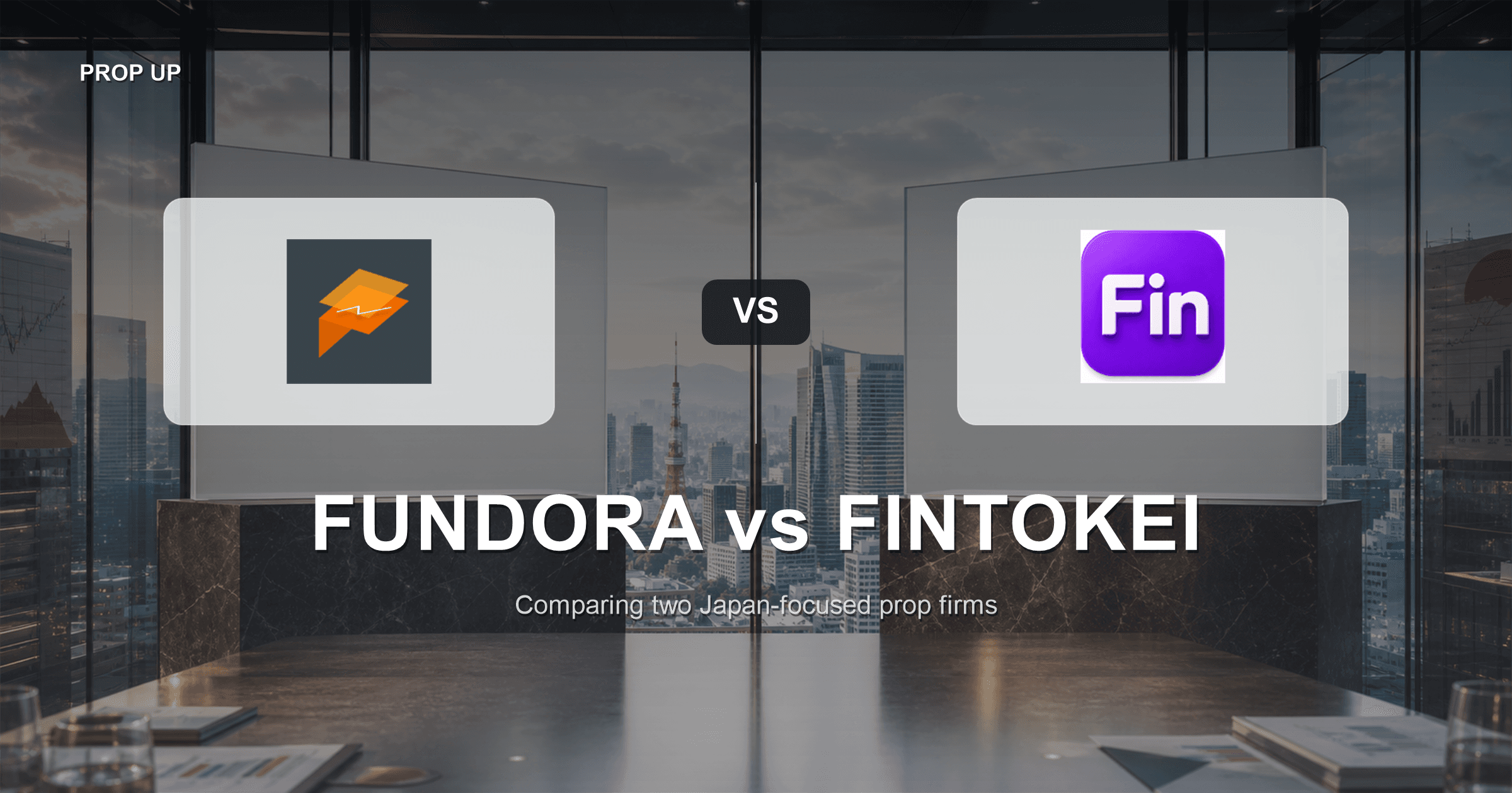FundoraとFintokeiを徹底比較｜国産・日本特化プロップの選び方